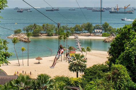 sentosa zip line|zip lining sentosa island.
